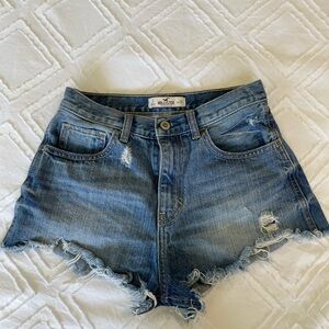 Hollister Distressed Denim Shorts
